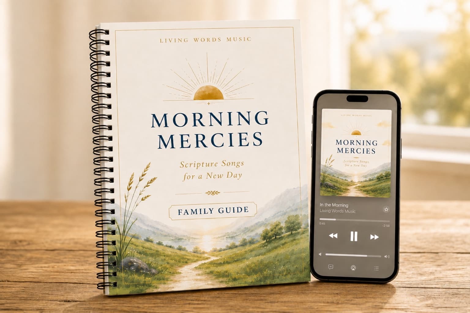 Morning Mercies songbook and companion app